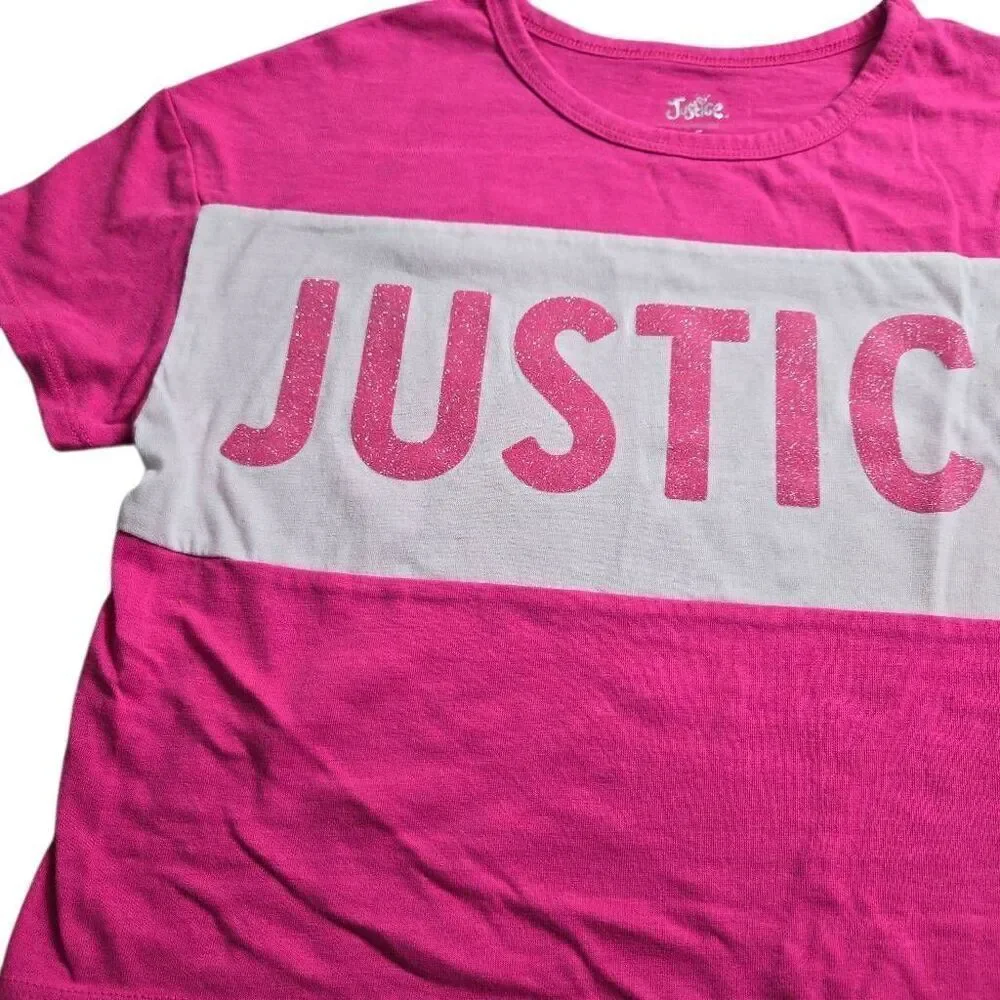 Justice crop shirt S